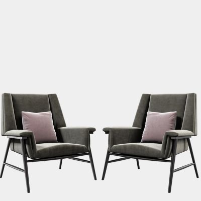 现代单椅休闲椅