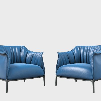 现代单椅休闲椅