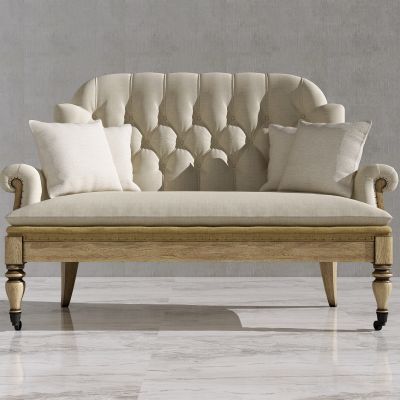 欧式双人沙发