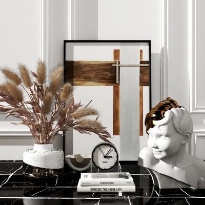 现代花瓶雕塑摆件