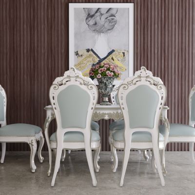 欧式风格餐桌