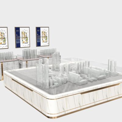 现代售楼处沙盘