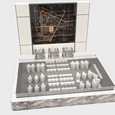现代售楼处沙盘