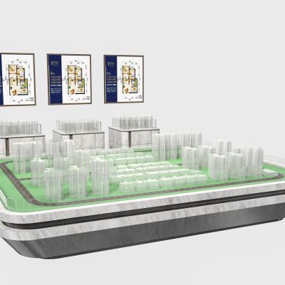 现代售楼处沙盘