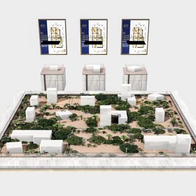 现代售楼处沙盘