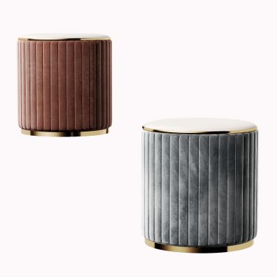现代轻奢圆凳