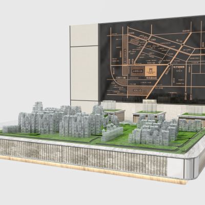 现代售楼处沙盘