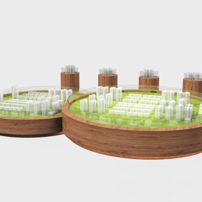 现代售楼处沙盘