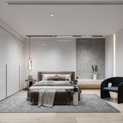 现代卧室