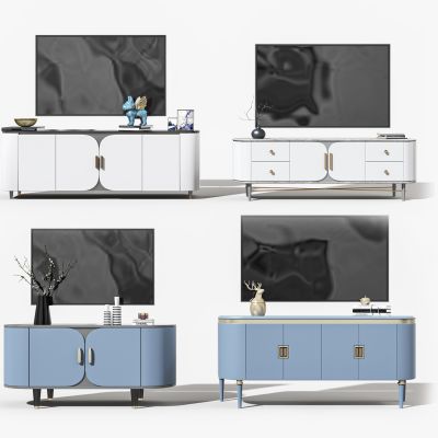 现代轻奢电视柜