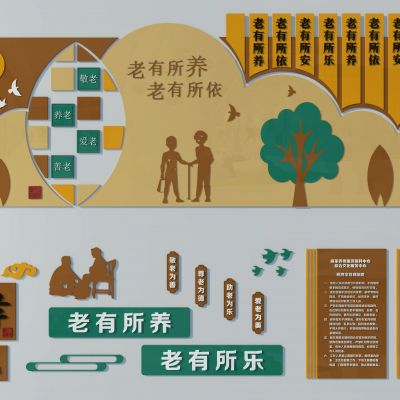 百善孝为先社区展板二