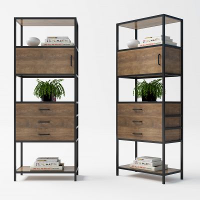 现代书柜