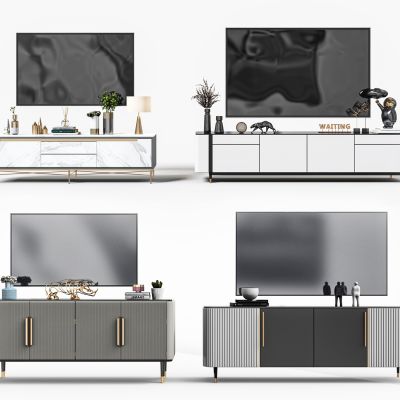 现代轻奢电视柜