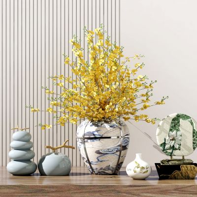 新中式花瓶饰品摆件