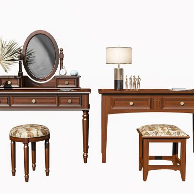 美式梳妆台 