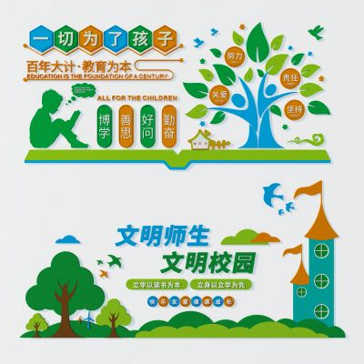 校园文化展板三