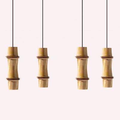 新中式竹子吊灯