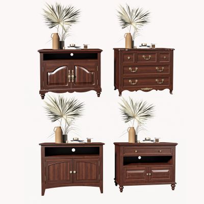 美式实木边柜斗柜 矮，柜，床头柜，五斗柜