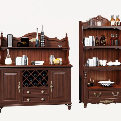 美式餐边柜，斗柜，矮柜，酒柜，装饰柜，储物柜