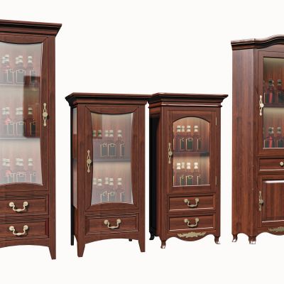 美式酒柜，储物柜，边柜，五斗柜