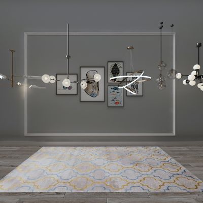 现代风格吊灯合集