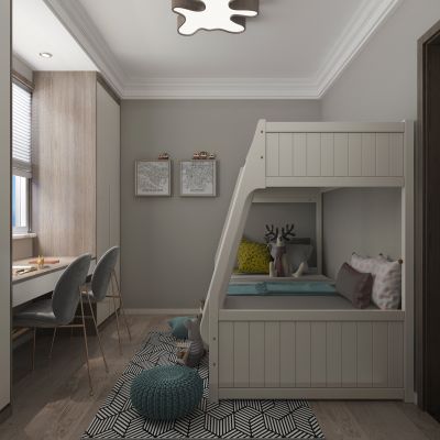 现代风格儿童房