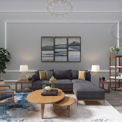 现代风格沙发组合