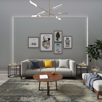 现代风格沙发组合