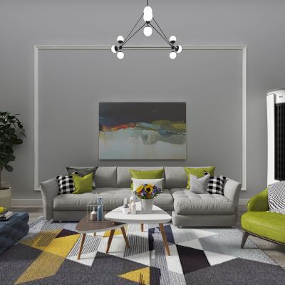 现代风格沙发组合