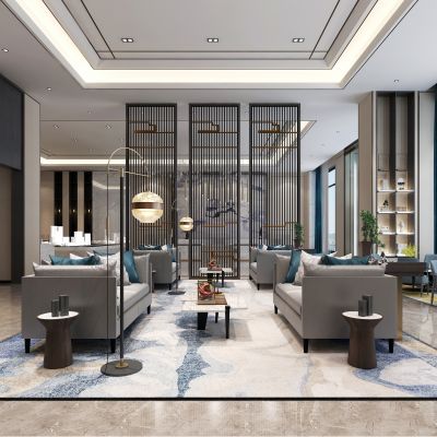 新中式风格售楼处