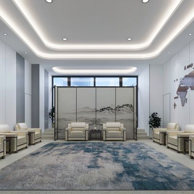 现代风格接待室