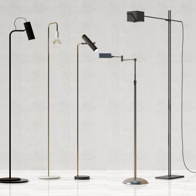 现代落地灯组合