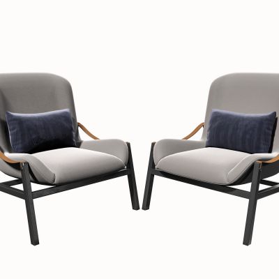 现代单椅，休闲椅，单人沙发