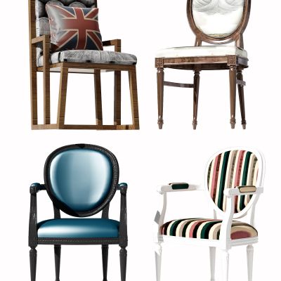 美式餐椅