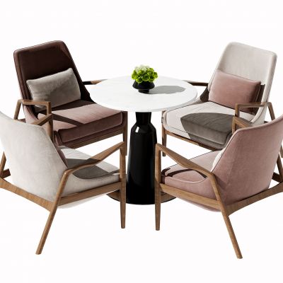 现代休闲桌椅