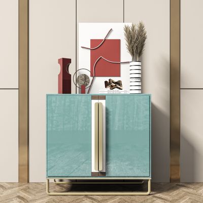 现代端景玄关柜