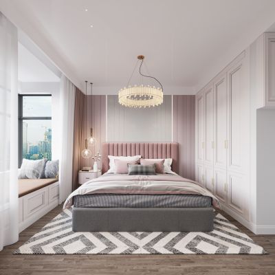 北欧榻榻米卧室