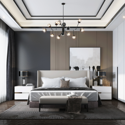 现代简约卧室