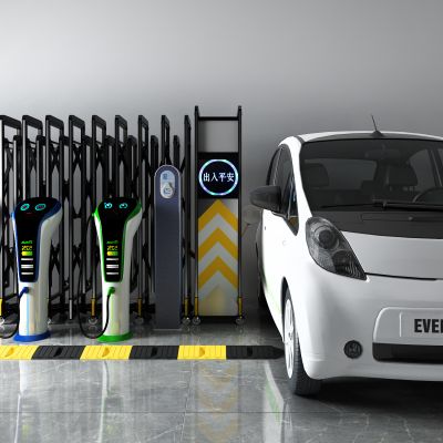 现代充电桩 汽车