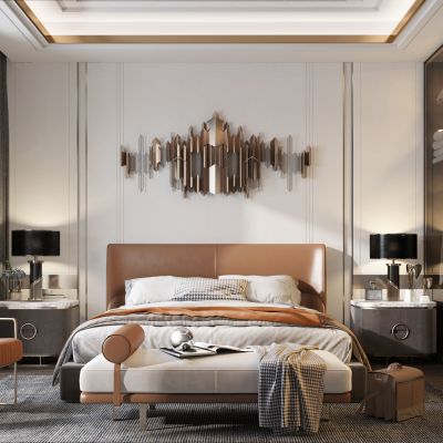 现代卧室