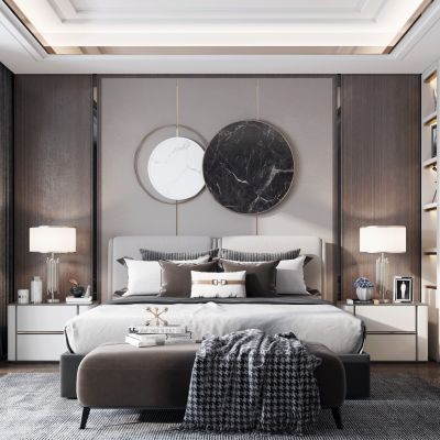 现代卧室