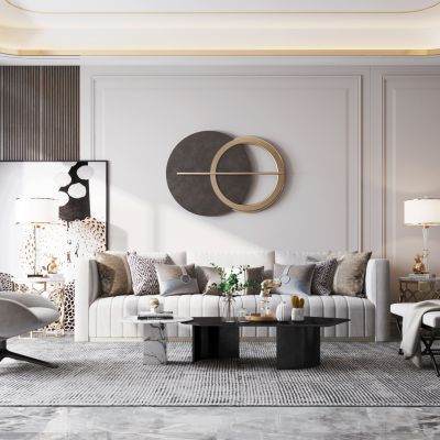 现代轻奢客厅