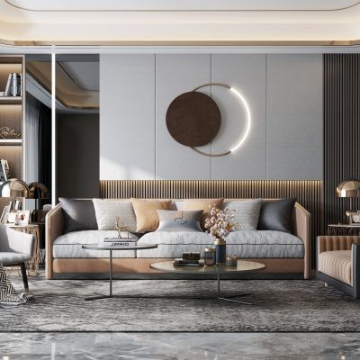 现代轻奢客厅