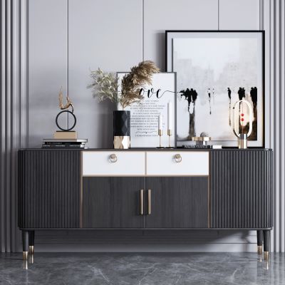 现代轻奢玄关柜