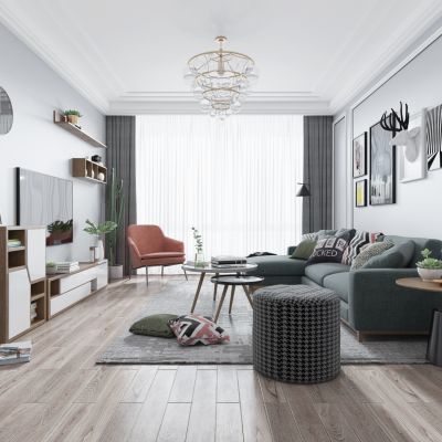 北欧客厅