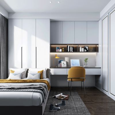 现代榻榻米卧室