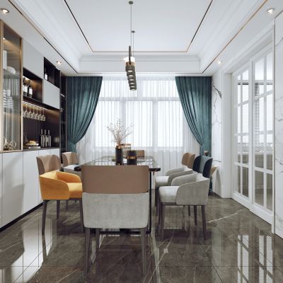 现代客餐厅