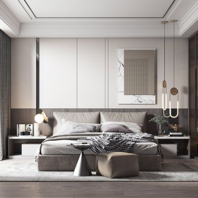 现代卧室