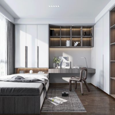 现代榻榻米卧室
