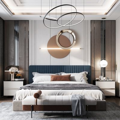 现代卧室